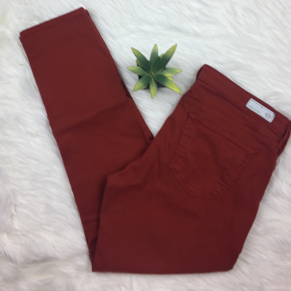 AG The Stevie Ankle Slim Straight Leg Jeans